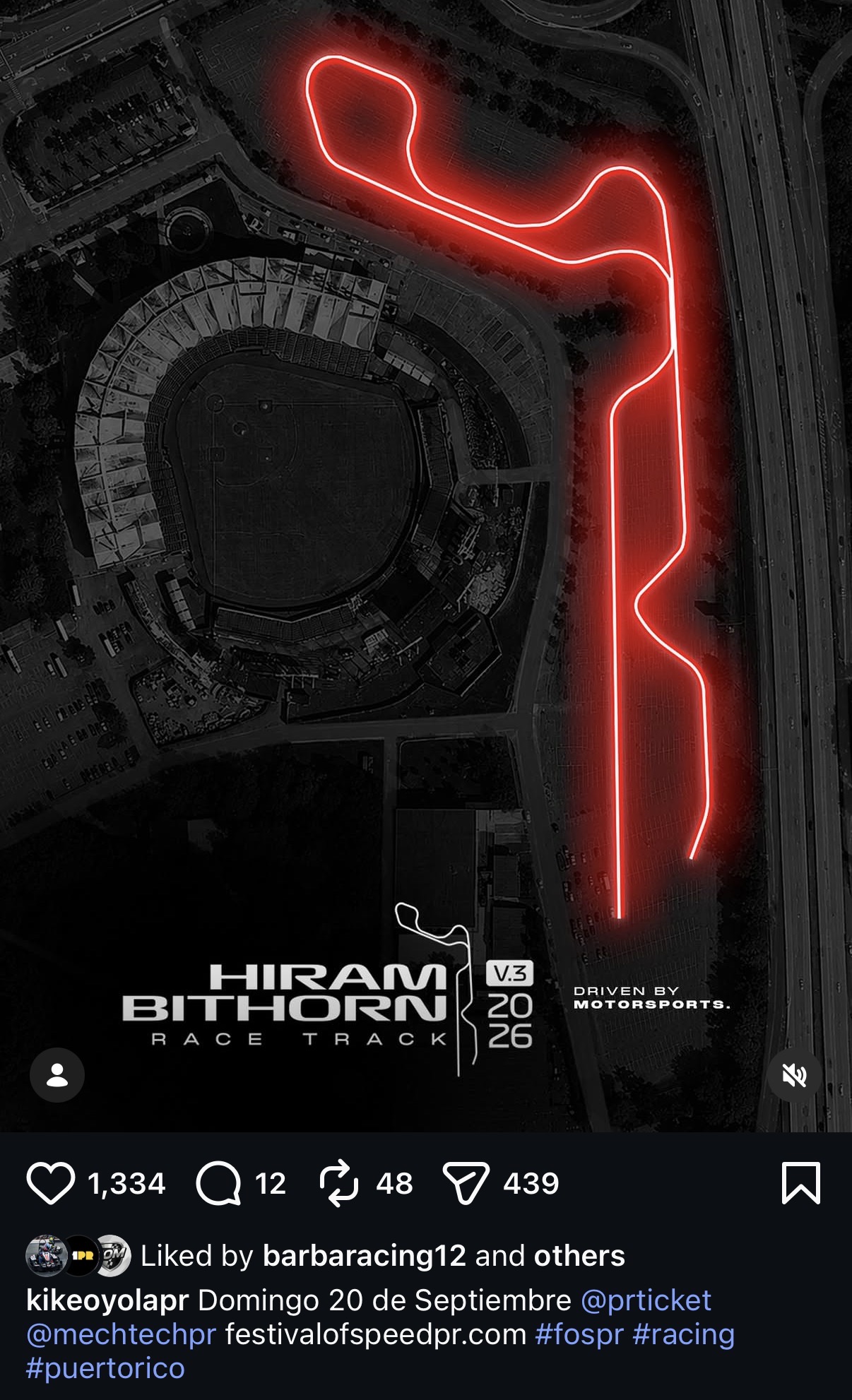 Festival of Speed PR en el Hiram Bithorn Race Track